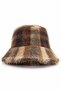 RUE | Plaid, Fuzzy Bucket Hat - 3