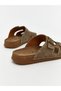LCW STEPS Brown Women's Slippers, Featuring the ALITA CITY Touch - 5