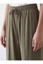 LCW EVERYDAY Khaki Solid Loose & Wide-Leg Women's Pants, Featuring the ALITA CITY Touch - 3
