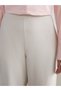 LCW Modest Beige Solid Loose & Wide-Leg Women's Pants, Featuring the ALITA CITY Touch - 4