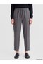 LCW Vision Gray Solid Loose & Wide-Leg Women's Pants, Featuring the ALITA CITY Touch - 2