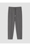 LCW Vision Gray Solid Loose & Wide-Leg Women's Pants, Featuring the ALITA CITY Touch - 5