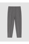 LCW Vision Gray Solid Loose & Wide-Leg Women's Pants, Featuring the ALITA CITY Touch - 6