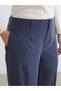 LCW Vision Navy Solid Standard & Regular Wide-Leg Women's Pants—The ALITA CITY Difference - 5