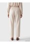 LCW Modest Beige Solid Loose & Wide-Leg, Tapered Women's Pants—The ALITA CITY Difference - 4