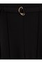 LCW STUDIO Black Straight-Leg & Slim-Fit Flared Women's Pants, Featuring the ALITA CITY Touch - 6