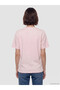 LCW Modest Pink Jersey Loose & Oversized Short-Sleeve Women's T-Shirt, Featuring the ALITA CITY Touch - 4