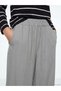LCW Grace Gray Solid Loose & Wide-Leg Women's Pants, Featuring the ALITA CITY Touch - 3