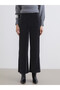 LCW Modest Metallic Rib Knit Solid Loose & Wide-Leg Women's Pants, Featuring the ALITA CITY Touch - 2