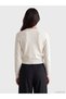 Two Mt Shop Quality Lcw Vision Ecru Knitwear Plain Short Women's Cardigan - 4