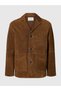 Lederjacke Reverskragen Wildleder - 2