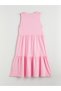 LCW Comfort Pink Jersey Shift Dress, Featuring the ALITA CITY Touch - 6