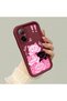 Realme C67 4G-Compatible Pink Phone Case with Cartoon Cat Print, Shock-Resistant - 2