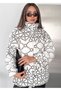 WOMEN'S PLUSH COAT, PATTERNED - 7