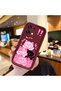 Oppo F31-Compatible Pink Cartoon Cat-Printed Phone Case, Shock-Resistant