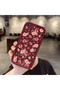 iPhone 7 Plus/8 Plus Compatible Romantic Rose and Butterfly Print Phone Case, Shock-Resistant