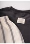 Transitional Striped Set, Ages 2–10, Anthracite and Green Stripes - 3
