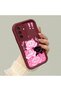 Samsung Galaxy A17/A26 Compatible Pink Cartoon Cat-Printed Phone Case, Shock-Resistant - 2