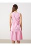 LCW Comfort Pink Jersey Shift Dress, Featuring the ALITA CITY Touch - 4