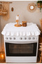 Vintage Ruffled Washing Machine Cover - Dowry-Style Cotton Decorative Bathroom Machine Cover - 4