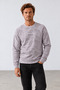 New season filow men's double-thread regular fit sweatshirt.
