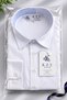 Women's White Long-Sleeve Basic Shirt - 4