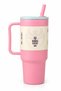 1300 mL Large Mug-Style Water Bottle with Straw and Strappy Handles – Carrying Handle, High-Capacity Water Bottle for Daily Use - 2