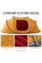 Auto Family Premium 3-Pole Boat Tent, Automatic Pop Up Camping Boat Tent, Portable Outdoor Tent with Spacious Interior, Quick Setup Camping Shelter - 6