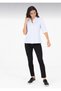 Women's Light Blue Long Sleeve Basic Shirt - 5