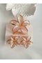 HAIR CLIP - 3-PIECE SET WITH PINK LOTUS FLOWERS (1 PIECE 8 CM, 2 PIECES 4 CM) - 7
