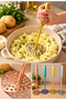 Gradient-Colored Stainless Steel Potato Masher—Kitchen Food Preparation and Mashing Tool - 2