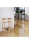 Side Table with Newspaper Basket - 2