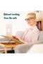 Height-Adjustable Bamboo Laptop Stand - 3