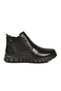 Women's Genuine Leather Boots Z1114 Black - 2