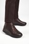 Women's Genuine Leather Boots 9830 Brown - 3