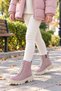 Lade Leather Lace-Up Girls' Boot - 3