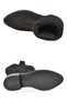 Women's Heeled Boots 667309 Black Suede - 5