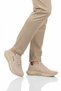 Beige Textile Men's Sneakers PC-30679 M - 3