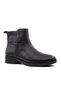 21892 Genuine Leather Black Women's Boots - 2