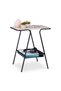 Side Table with Magazine Shelf