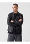 Quality Parts from Çelebi Store Standard Fit Men's Leather Look Jacket - 3