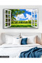 A Window to Nature: Single-Piece Canvas - Canvas Painting - 7