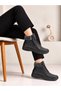 Genuine Leather, Fully Orthopedic, Heel-Supported, Custom-Made, Rubber Non-Slip Sole Women's Boots - 8