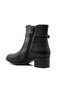 24113 Genuine Leather Black Women's Boots - 4