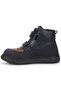 Pol 100% Leather Velcro Boys' Boots - 6
