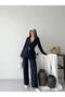 Women's Belt Detail Jacket and Pants Set—Stylish, Modern-Cut Two-Piece Set - 3