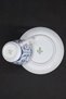 Straw Pattern Blue and White Vintage Porcelain Cup, 170 ml - 5