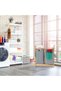 Double Laundry Basket with Shelf - 5