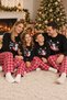 New Year's-Themed Family Pajama Set in Knit Fabric: Father and Son - 3