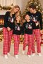 New Year's-Themed Family Pajama Set in Knit Fabric: Father and Son - 4